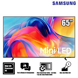 TV Samsung 65-inch Mini LED 4K M77H, DLG 2K up to 120Hz, Pure Spectrum Color, AI Sound Solution, Football Mode - 2026
