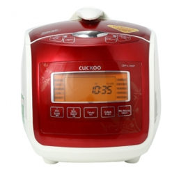 Nồi cơm áp suất điện tử Cuckoo CRP-L1052F 1,8L, 1150W, màu trắng đỏ