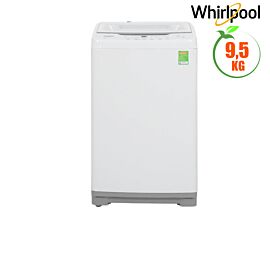 Máy giặt cửa trên Whirlpool 9.5Kg VWVC9502FW (công nghệ cảm biến 6th Sense, giặt sạch 15 loại vết bẩn, vệ sinh lồng giặt, xả tăng cường, giặt tay Bionic, màu trắng, 2Y) RxSxC:570x592x965