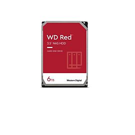 HDD 3.5 WD 6TB Red Plus Internal NAS : Sata3; 5400 RPM; TBW: 180TB/Year ; 3Y; WD60EFPX