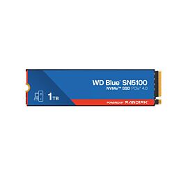 SSD 1TB WD Blue SN5100 M.2 2280 PCIe Gen4x4: 7100/6700 MB/s; TBW:600; 5Y (WDS100T5B0E-00CPE0)