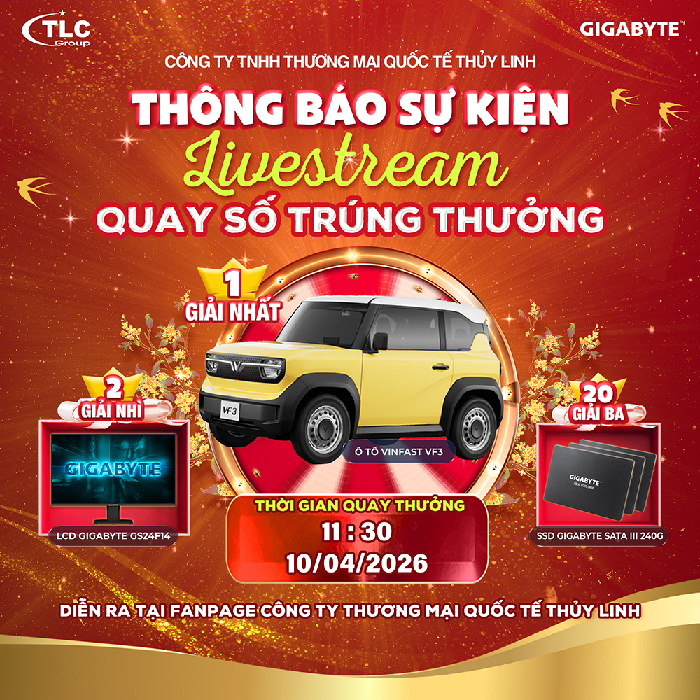 THÔNG BÁO ĐÓN CHỜ CHỦ NHÂN VINFAST VF3 TỪ CHƯƠNG TRÌNH "SẮM GIGABYTE - RƯỚC VF3 VỀ NHÀ"