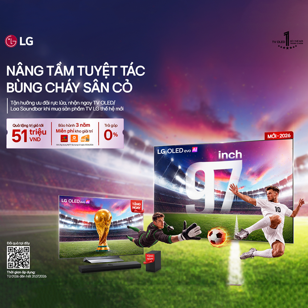 NÂNG TẦM TUYỆT TÁC, BÙNG CHÁY SÂN CỎ
