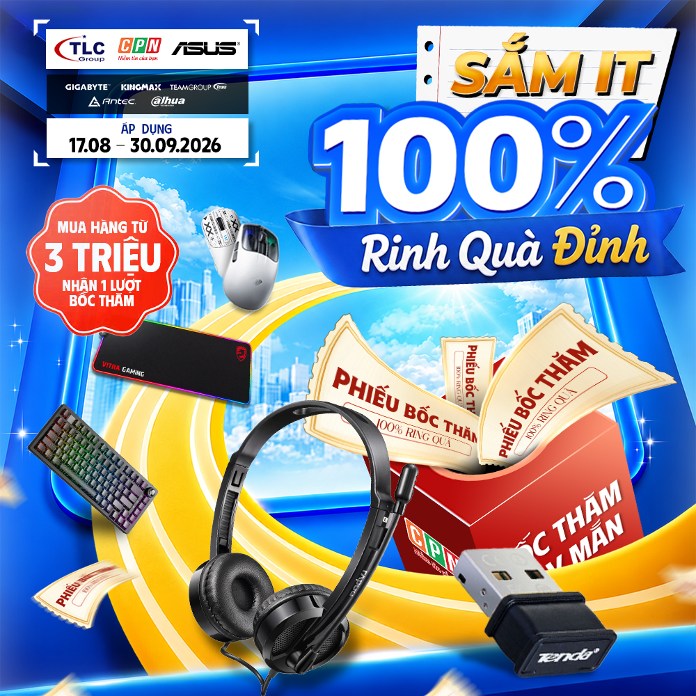 Sắm IT - 100% Rinh Quà Đỉnh