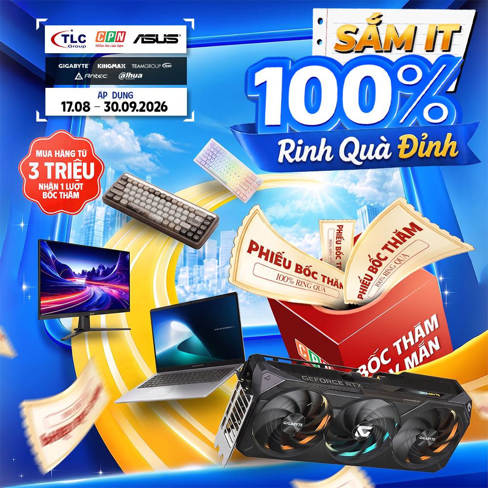 Sắm IT - 100% Rinh Quà Đỉnh