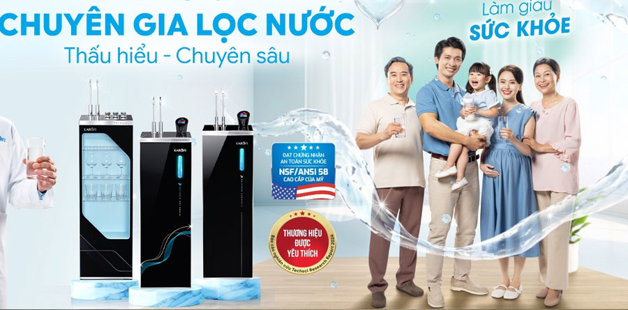 Lợi ích dùng máy lọc nước